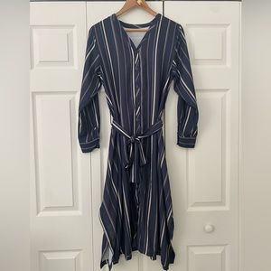 Stripe long dress